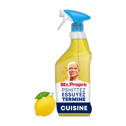  MR PROPRE Spray Nettoyant Cuisine Citron Flash Propreté 500ml