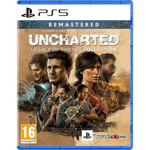 Uncharted: Legacy of Thieves Collection - Remastered - PS5 - Version Française