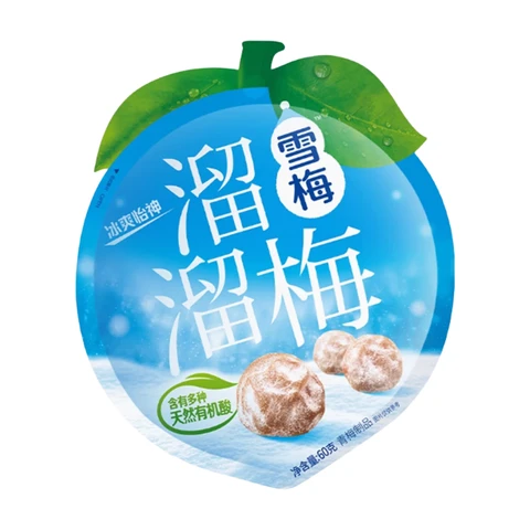 【Bonnes affaires pour les fêtes de fin d’année】 Liu Liu Prune Prunes de neige 60 g/sachet