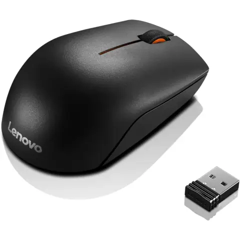Lenovo 300 Wireless Compact Mouse - Black