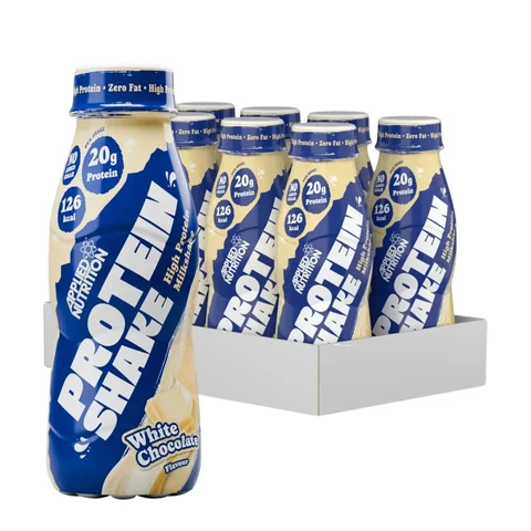 Applied Nutrition RTD High Protein Shake White Chocolate Flavour Multipack - 8 x 330 ml