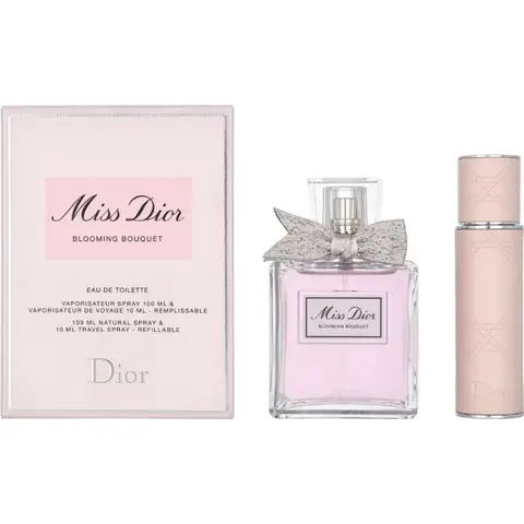 Dior Miss Dior Blooming Bouquet Geschenkset (Eau de Toilette 100 ml + Nachfüllbarer Travelspray 10 ml)