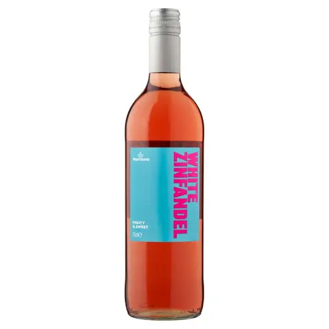 Morrisons White Zinfandel 75cl 9.5%vol