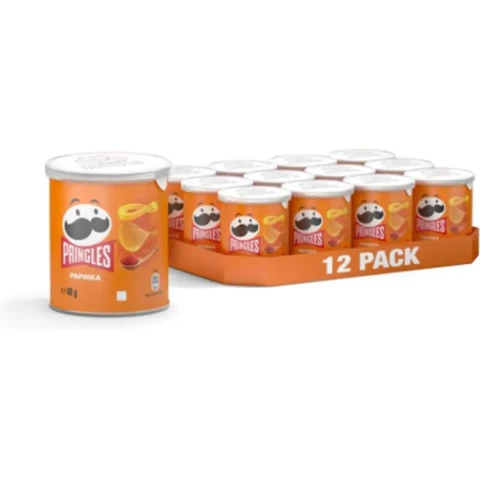Pringles Paprika 12x40g Spanischer Pfeffer