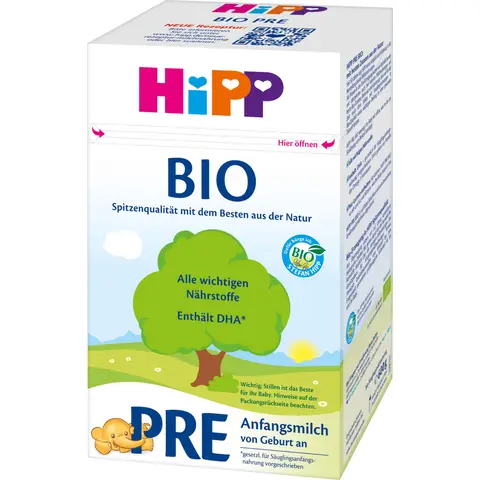 HiPP Anfangsmilch PRE BIO (ab Geburt) 600 g