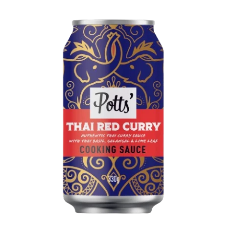 Potts - Thai Red Curry Sauce in a Can - 330g