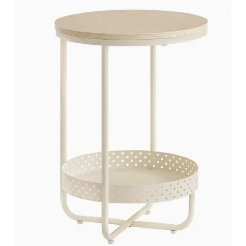 VASAGLE Table Basse Ronde Classique