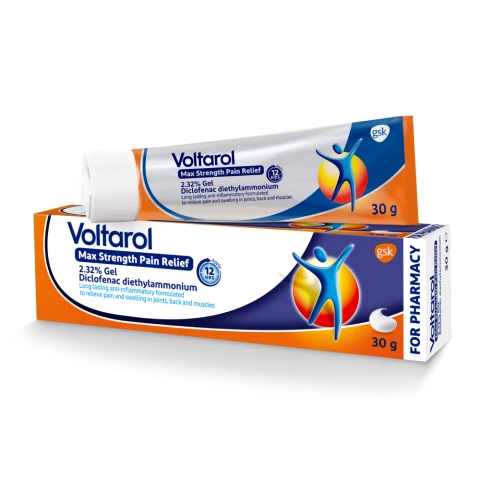 Voltarol Max Strength Pain Relief 2.32% Gel 30g