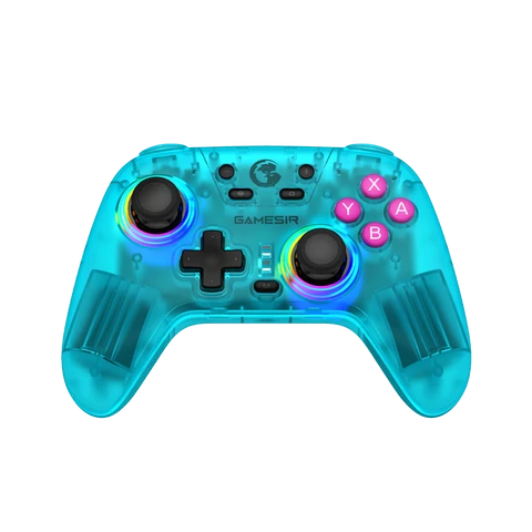 GameSir Nova Multi-platform Tri-mode connectivity NS game controller Neon Teal for Nintendo Switch / Android / iOS / Windows PC/Steam