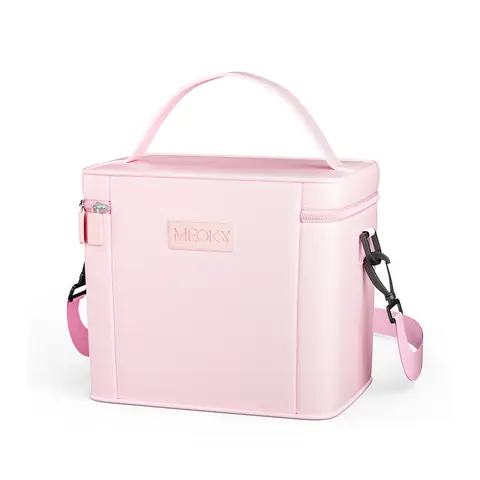 Meoky Insulated Lunch Bag-Pink, New Year Sale , Top gift picks