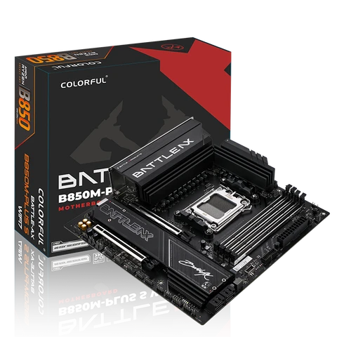 COLORFUL BATTLE-AX B850M-PLUS S WIFI7 V14 Motherboard， M-ATX form