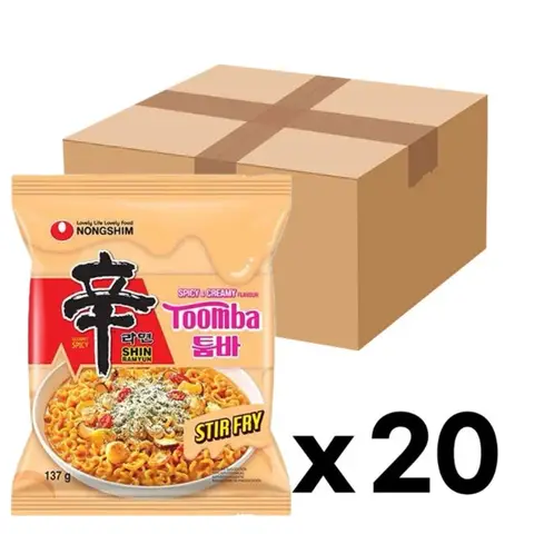 Nongshim Shin Ramyun Toomba 137g x 20 Instant Noedel Doos