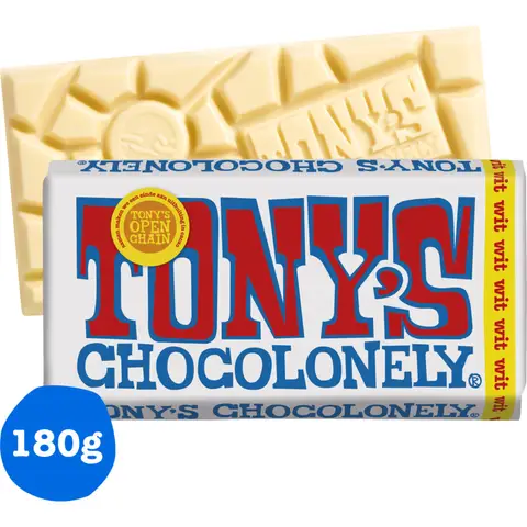 Tony's Chocolonely White 180g