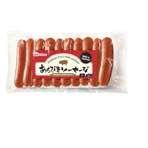 Nipponham Saucisses de Porc Style Japonais - Cuites, Fumées 200 g