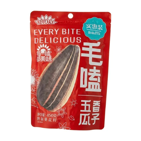 Cha Cha Mao Ke Five-Spice Sunflower Seeds 450g