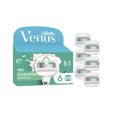 GILLETTE VENUS PRO ComfortGlide Sensitive scheermesjes x6