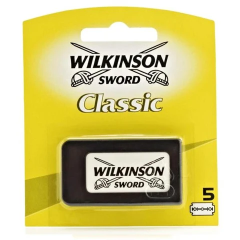 Wilkinson Sword klassieke dubbelzijdige scheermesjes - 5 stuks