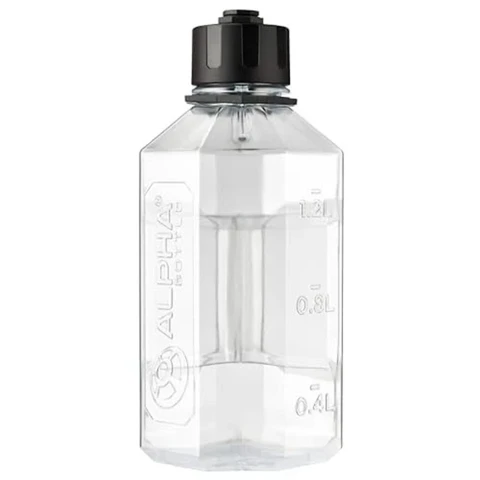 Alpha Designs Alpha Bottle XL Trinkflasche - 1,6 L - Transparent