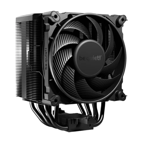 be quiet! Dark Rock 5 CPU-Luftkühler, leistungsstarkes Kühlsystem, 6 Heißrohre, Silent Wings 4 120-mm-PWM-Lüfter, hohe RAM- und VRM-Kompatibilität, einfache Installation
