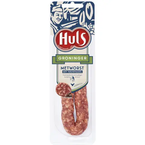 Huls Groninger Metworst - 110 g