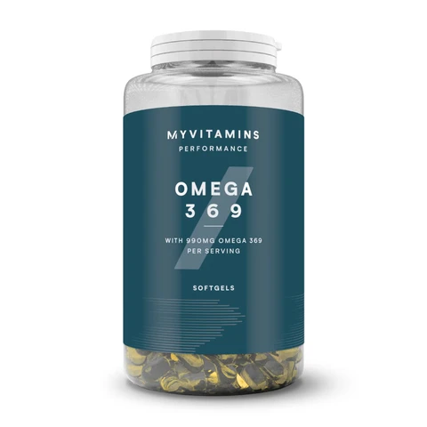 MyVitamins Omega-3 6 9 1000mg Daily Wellness Support Softgels - 120 Softgels
