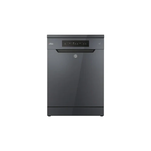 Hoover H-Dish 300 Freestanding Full Size Dishwasher HFP 4C7E0A-80, 14 Place Settings, C Energy Class, Graphite