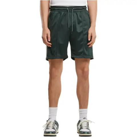 Urban Classics Tennis Core Shorts - Sweat Shorts in Flaschengrün 4XL