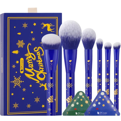 DUcare 6-Piece Blue Christmas Gift Box