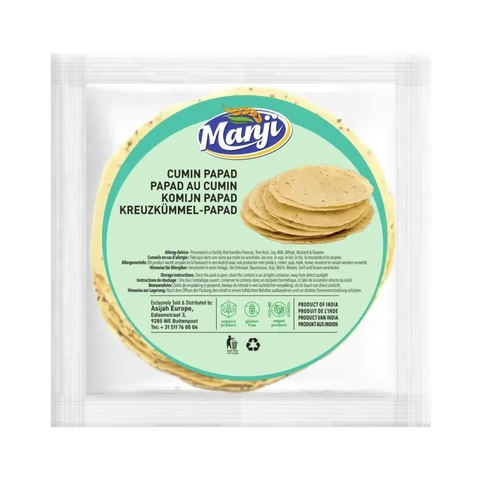 Manji Kreuzkümmel Papad 200 g