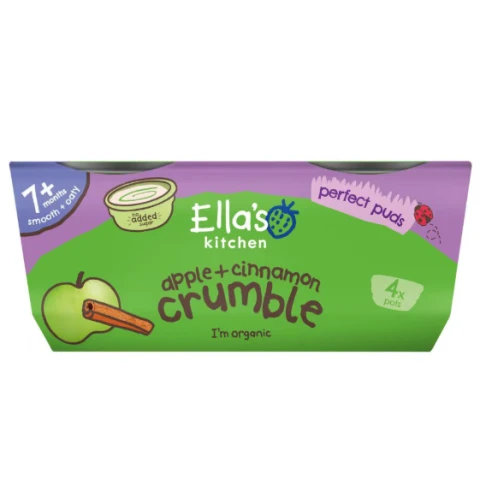 Ella's Kitchen Apple & Cinnamon Crumble 7+Months 320g
