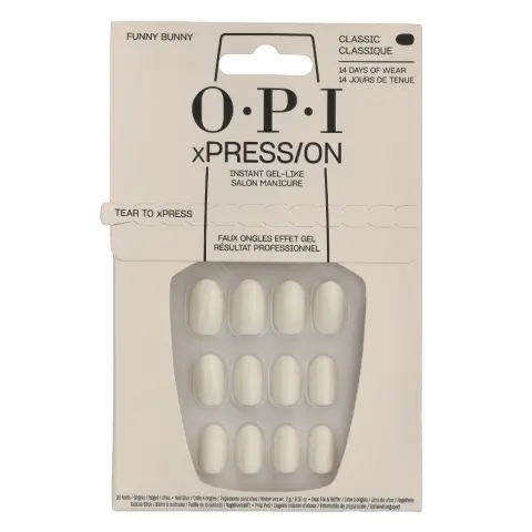 OPI Xpress/On Nail Art 30 pieces - Funny Bunny