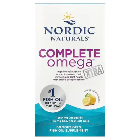 Nordic Naturals Complete Omega Xtra, 1360mg - 60 Softgels