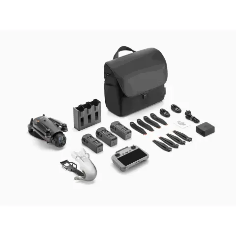 DJI Mavic 4 Pro Fly More Combo, Drohne mit DJI RC 2, Flaggschiff Triple Kamera Drohne mit 100 MP 4/3-CMOS-Hasselblad-Kamera, 30 km Videoübertragung, 51 Min. max. Flugzeit, Ladestation und mehr