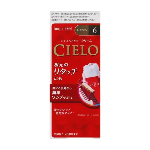CIELO Haarfärbemittel 6# Tief Kastanienbraun