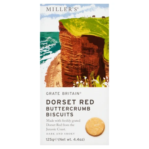 Grate Britain - Dorset Red Smoked Cheese Crackers 125g
