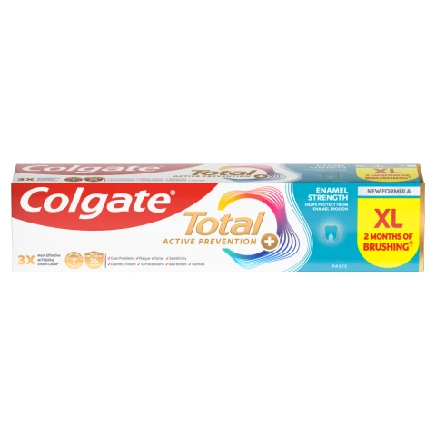 Colgate Total Active Prevention + Enamel Strength Toothpaste 125ml