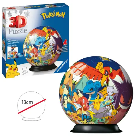 Ravensburger Pokemon 3D 72 Piece Puzzle Ball