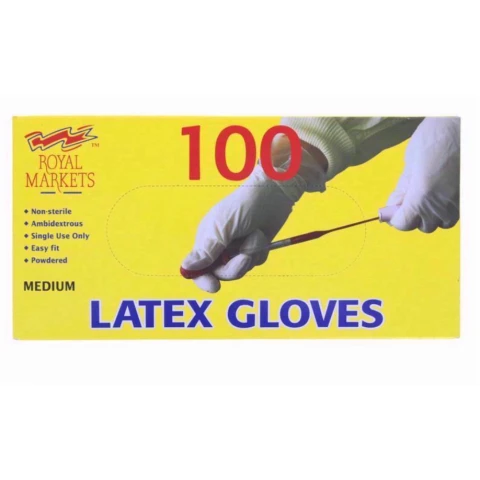 Latex Glove Medium (Box/100)
