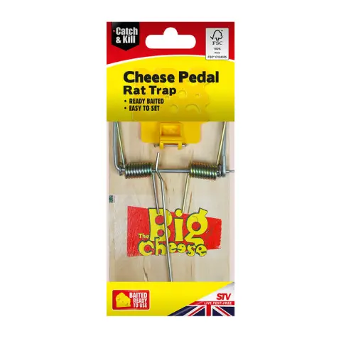 Big Cheese Wooden Rat Trap