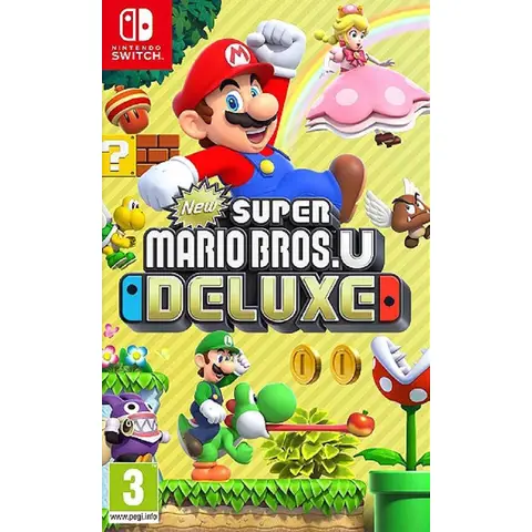 Nintendo Co.Ltd New Super Mario Bros. U Deluxe - Carte physique universelle, jeu Nintendo Switch - New Super Mario Bros. U Deluxe