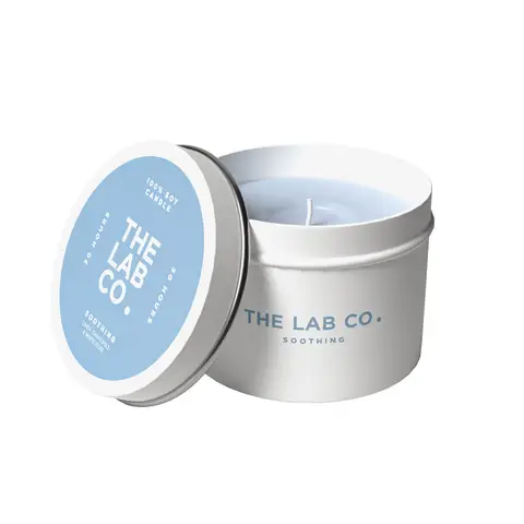 The Lab Co. Soothing Single Tinned Candle 180g unboxed