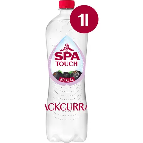 Spa Touch bruisend Blackcurrant 1 L