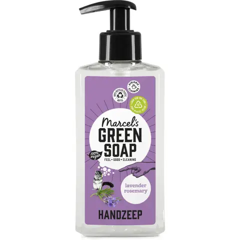 Marcel's Green Soap handzeep (Lavendel & Rozemarijn) - 250 ml