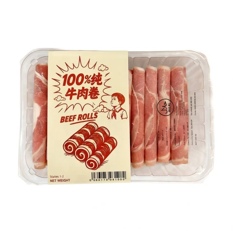 Hotpot Beef Rolls 800g