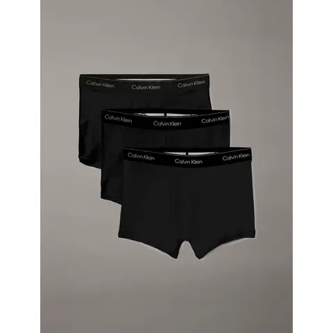 Calvin Klein 3 Pack Trunks - Icon Cotton Stretch - Zwart 4XL