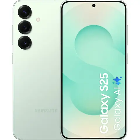 Samsung Galaxy S25 15,8 cm (6.2") Dual SIM Android 15 5G USB Type-C 12 GB 256 GB 4000 mAh Muntkleur