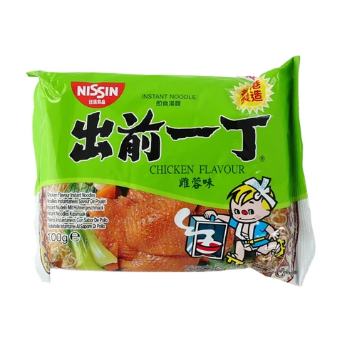 NISSIN Demae Ramen Instant-Nudeln, Hähnchen-Geschmack, 100 g