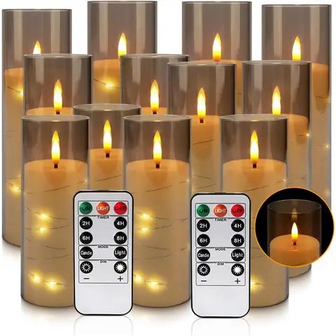 Outdoor Kerzen mit Timer