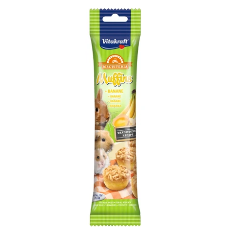 Vitakraft Nager Muffins Banane 5 Stück/ 18 g