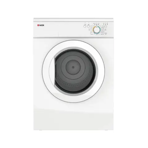 Haden HVT7W 7kg Vented Tumble Dryer with Sensor Dry - White - C Rated